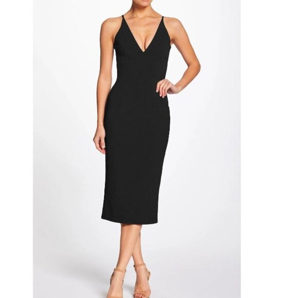 Lyla Dress DRESS THE POPULATION, Size: Small - Picture 1 of 11